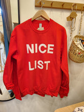 Load image into Gallery viewer, NICE LIST CREW NECK
