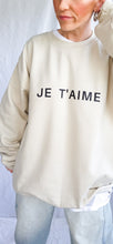 Load image into Gallery viewer, Je T'aime Crew
