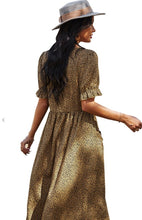 Load image into Gallery viewer, Cheetah Day Dress

