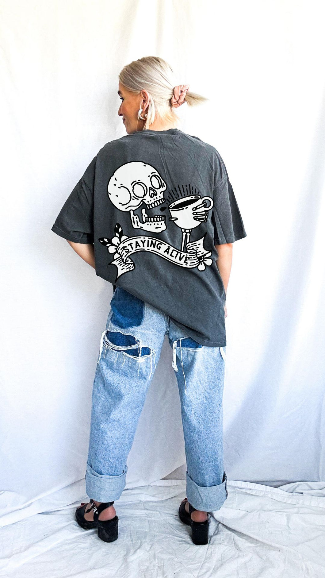 Staying Alive Vintage Tee